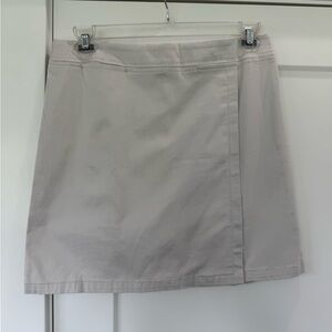 Tribal Skort Size 10 Beige Tan Golf Tennis Skirt with Built-in Shorts